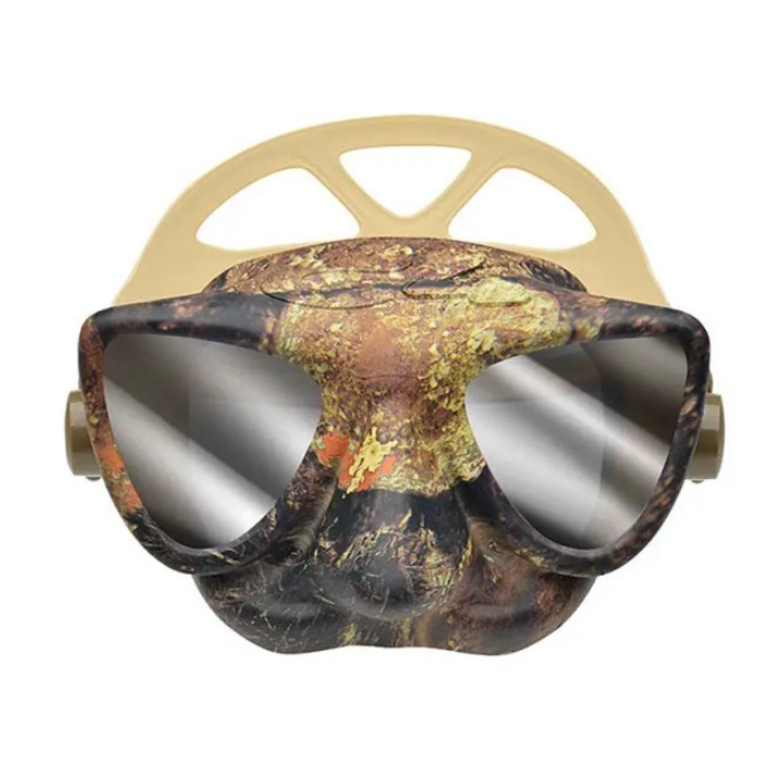Маска C4 PLASMA, mirrored lenses, green camo