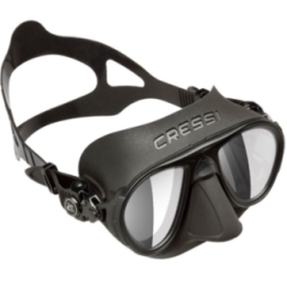 Маска Cressi CALIBRO, чорна, дзеркальна