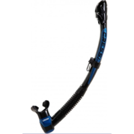 Трубка Cressi ITACA ULTRA DRY, black/blue metal