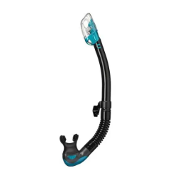 Трубка Tusa HYPERDRY ELITE 2 чорно-бірюзова