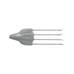 Наконечник Salvimar Speed чотиризубий • На нейлоні • Mustad