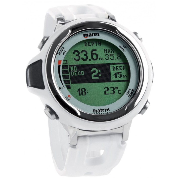 Декомпресиметр Mares Matrix White