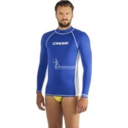 Рашгард CRESSI YACHT BLUE з довгим рукавом