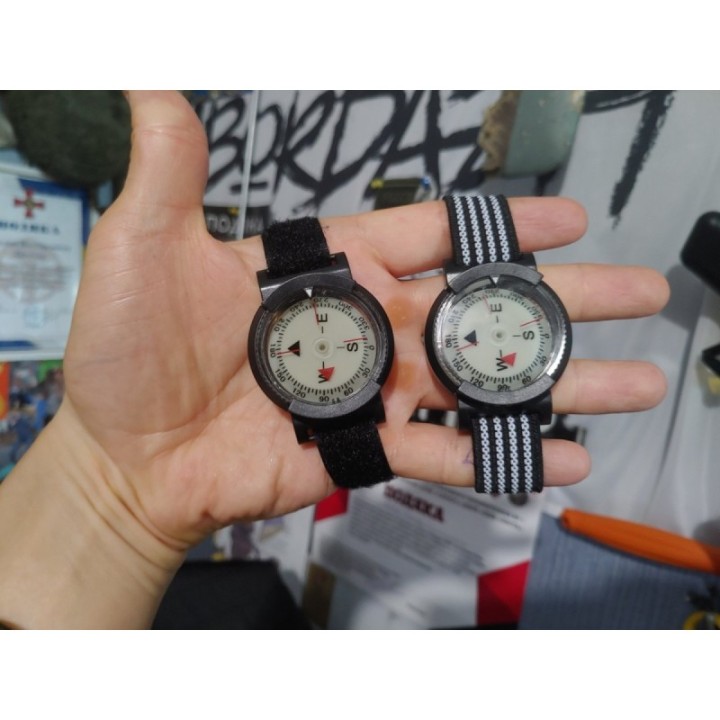 Компас наручный BS Diver DIVING PRO, с резиновым ремешком