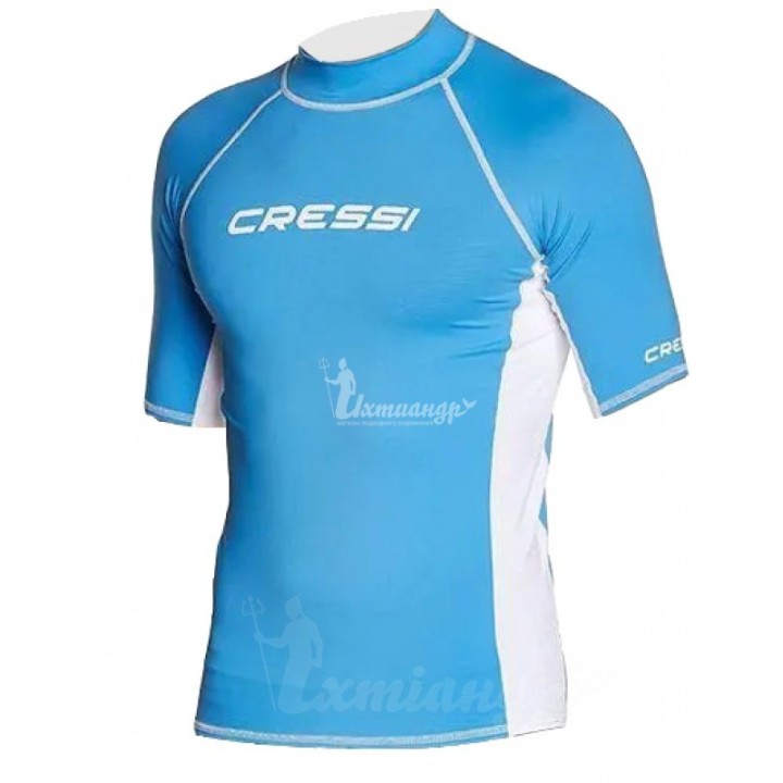 Рашгард CRESSI MAN BLUE короткий рукав