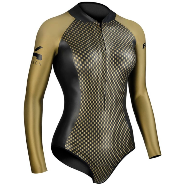 Гідрокостюм короткий С4 AUREA SPRINGSUIT, жіночий, довгі рукава, без штанів, 2 мм