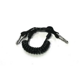 Держатель спиральный BS Diver • 2 стальных карабина