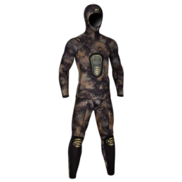 Гідрокостюм C4 CAMOSKIN MED, чоловічий, куртка+штани, 5 мм