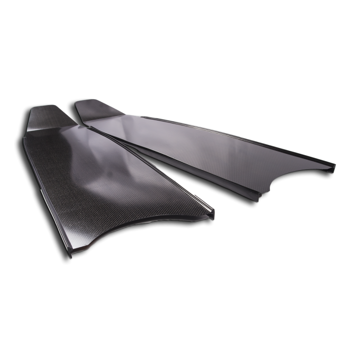 Лопаті Leaderfins fiberglass + carbon (сендвіч)
