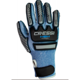 Рукавички Cressi HEX GRIP, захисні, blue