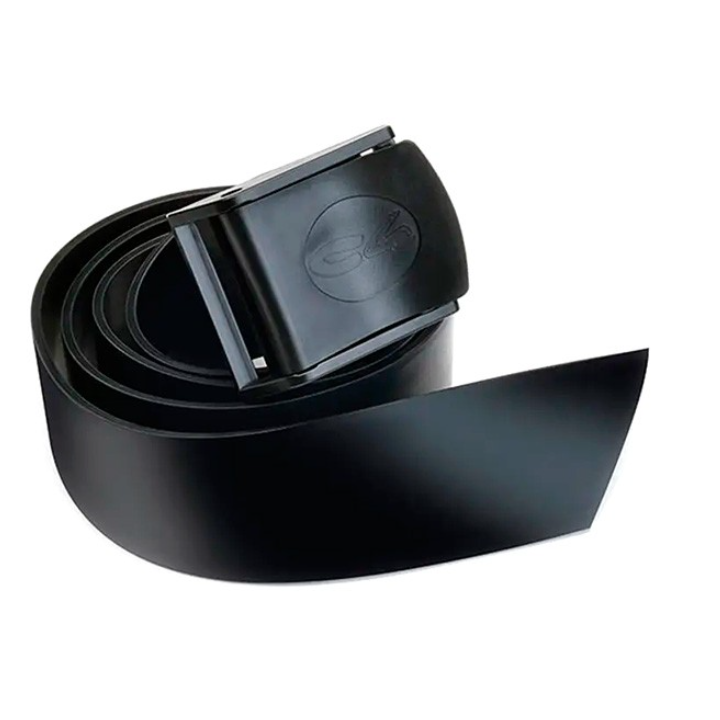 Пояс вантажний силіконовий чорний C4 PLASTIC STANDARD BUCKLE, 140 см, пряжка пластик. швидкознімн.