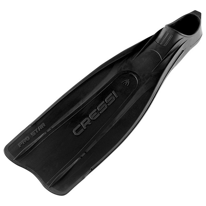 Ласти Cressi-Sub Pro Star • П'ята закрита • Колір чорний, жовтий