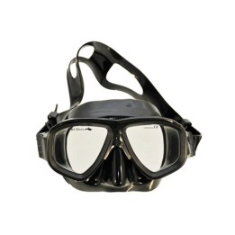 Маска BS Diver Apnoicus • Колір чорний • Двосклова