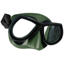 Маска Mares Star Liquidskin BK AG (Марес Стар Ліквідскін) • Колір зелений, сірий • Двосклова