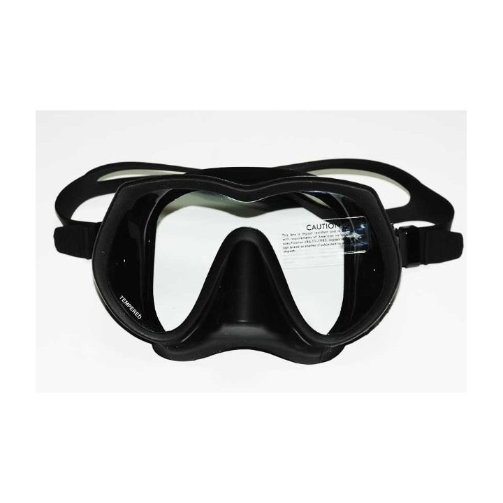 Маска BS Diver Tuna • Цвет чёрный • Моностекло