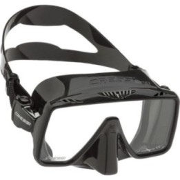 Маска Cressi MASK SF1 black для плавання підводного полювання дайвінгу снорклінгу фрідайвінгу