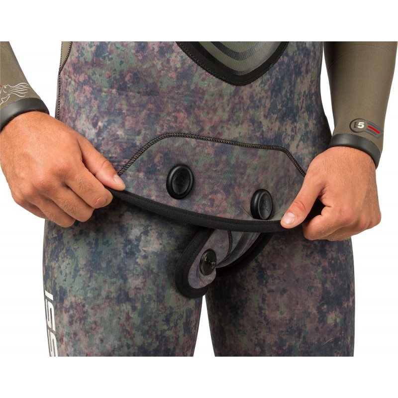картинка Гидрокостюм 5mm. 7mm SEPPIA (куртка + короткие штаны) от магазина Абордаж