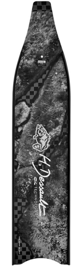 Изображение Лопаті карбонові H.Dessault FAST HD CAMO BLACKSIDE, 25/soft