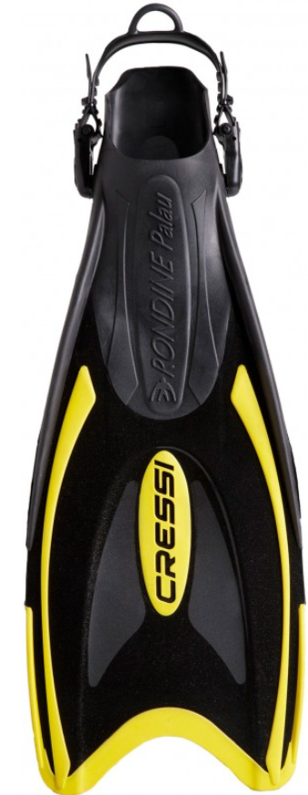 Изображение Ласти Cressi PALAU, чорно-жовті