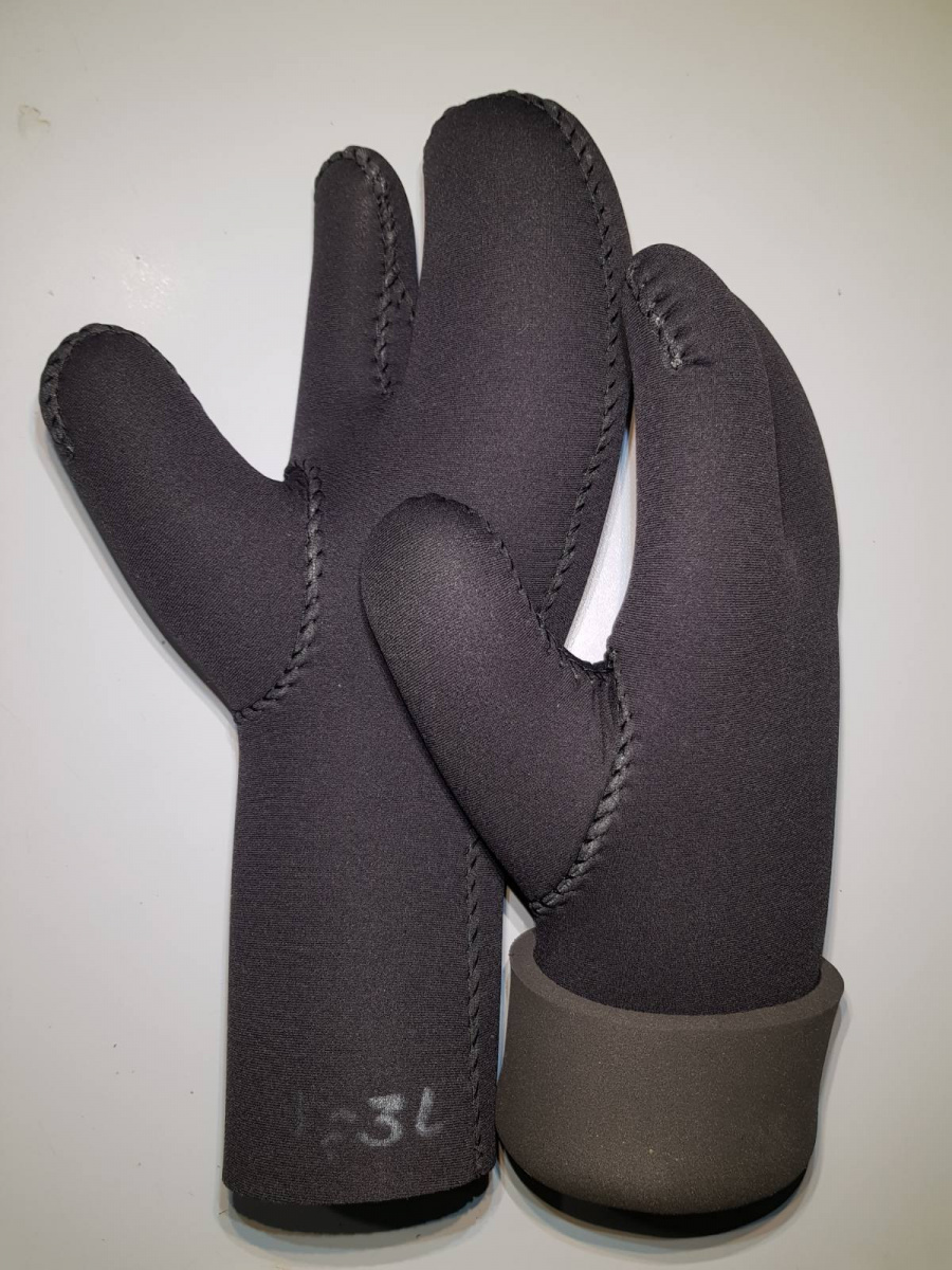 картинка Перчатки трёхпалые индпошив (Abordazh) • Асахи • Толщина 5 мм от магазина Абордаж
