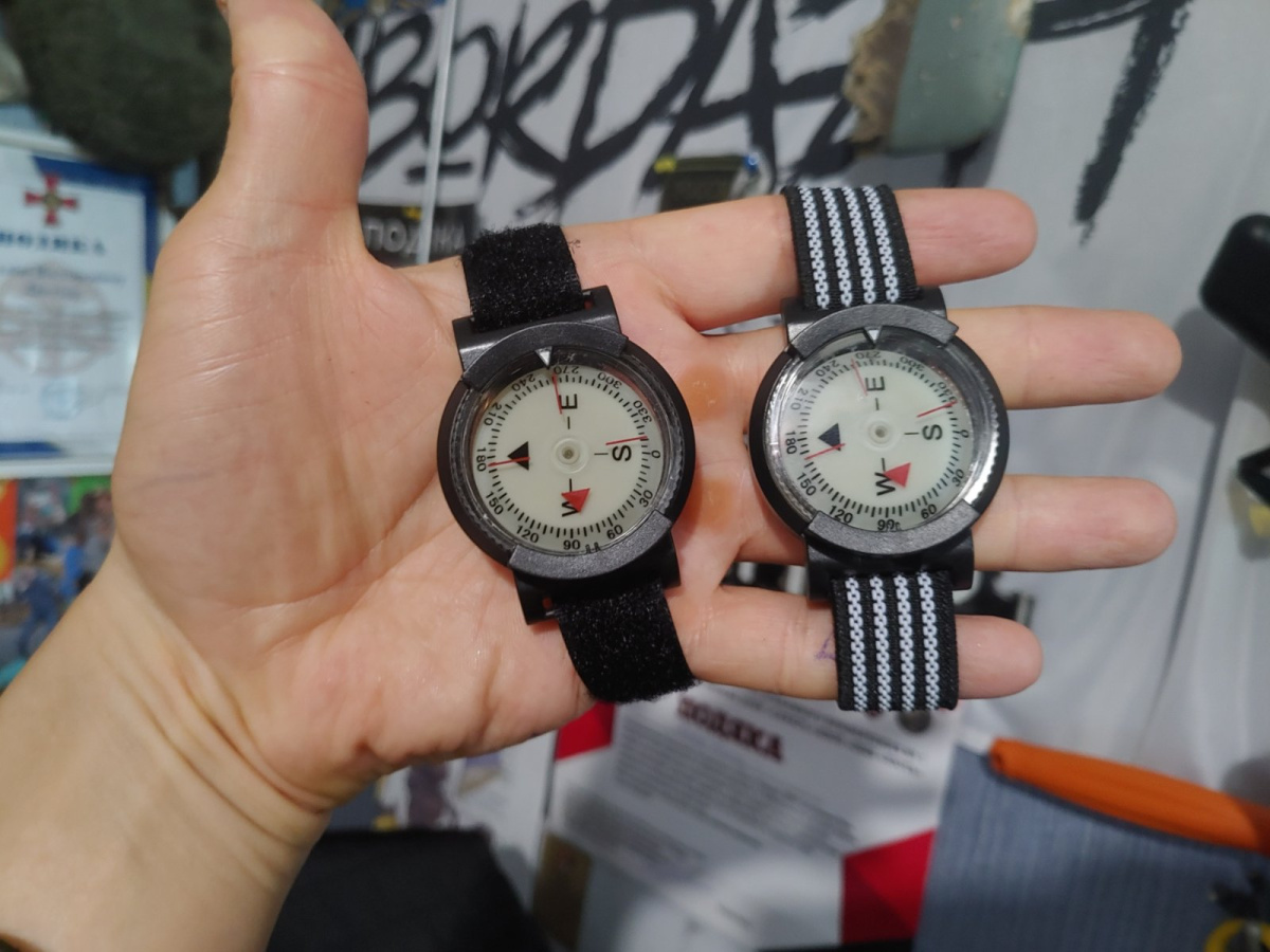 Изображение Компас наручний BS Diver DIVING PRO, з гумовим ремінцем