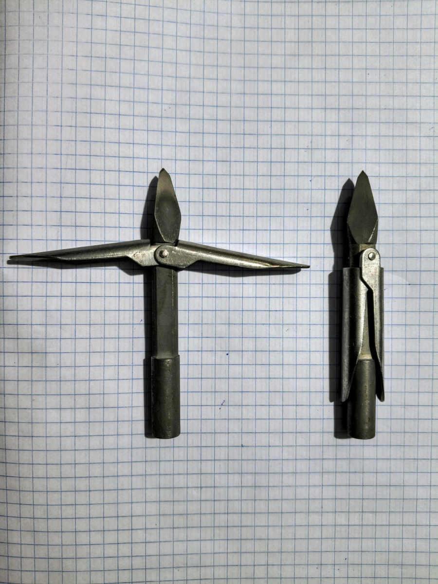 Изображение Накінечник 3-х гранний 2 прапорця 