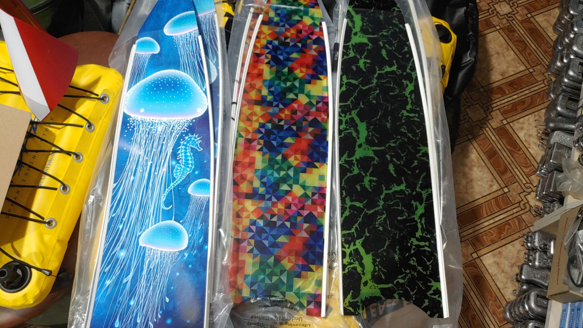 Изображение Лопаті Leaderfins Скло 