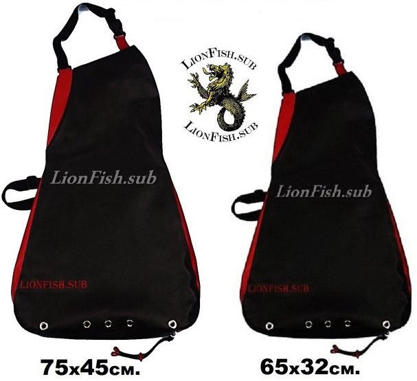 Сумка нагрудная для раков и морепродуктов LionFish.sub • Вместительность 3, 5 кг