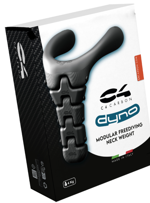 Изображение Вантаж на шию Dyno для фрідайвінгу – білий – 4 кг
