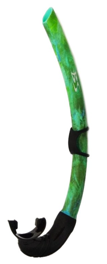 Трубка BS Diver FLEXA SOFT, зелений камо
