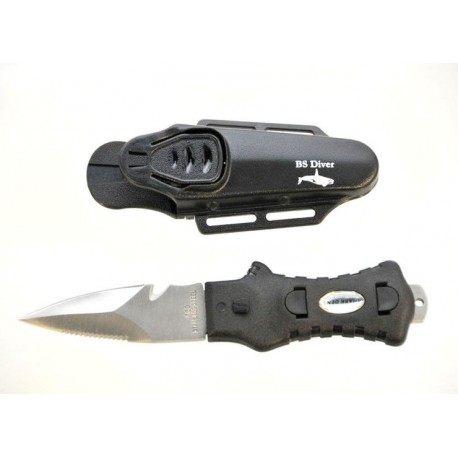 Нож BS Diver Shark Dent (420 ss blade)