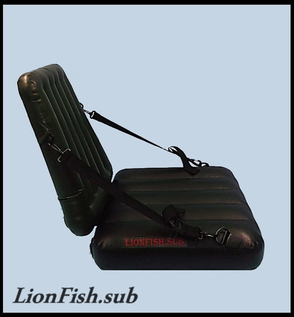 Кресло с регулировкой наклона спинки LionFish.sub • Цвет красный, зелёный