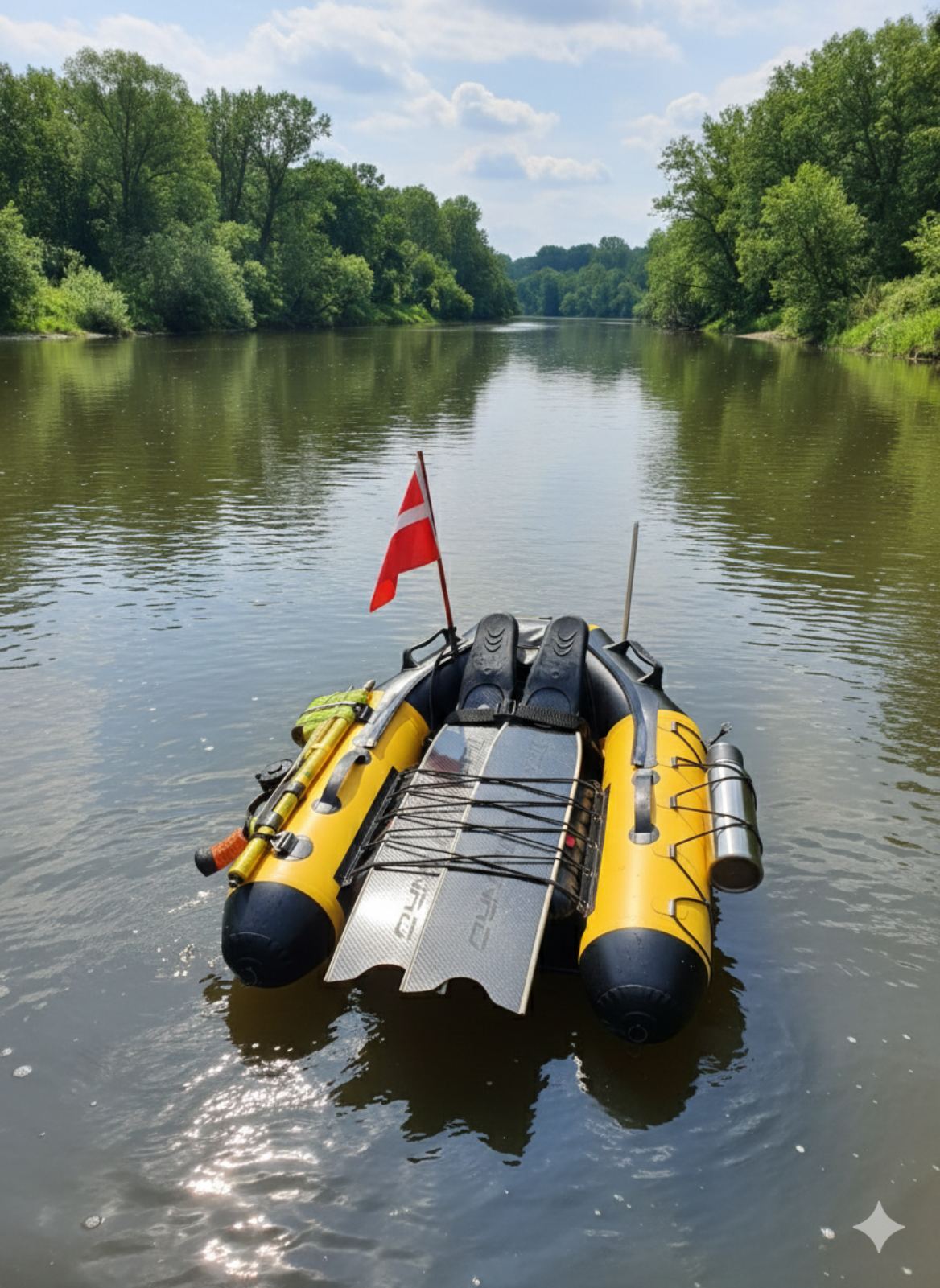 Изображение Буй для підводного полювання «КРАКЕН» 1,2м