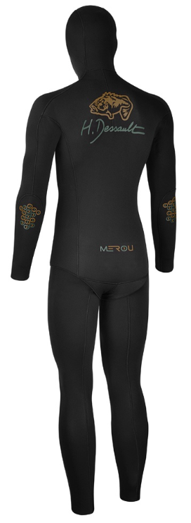 картинка Гідрокостюм H.dessault від C4 Merou чорного кольору - 5 мм от магазина Абордаж