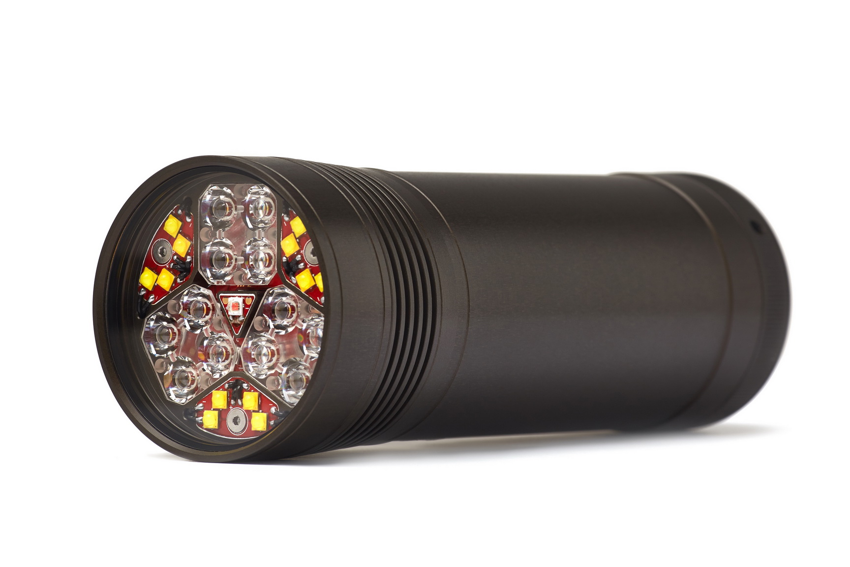 Подствольный фонарь «HunterProLight-4 HUB» для подводной охоты, дайвинга, а также видеосъемки. 