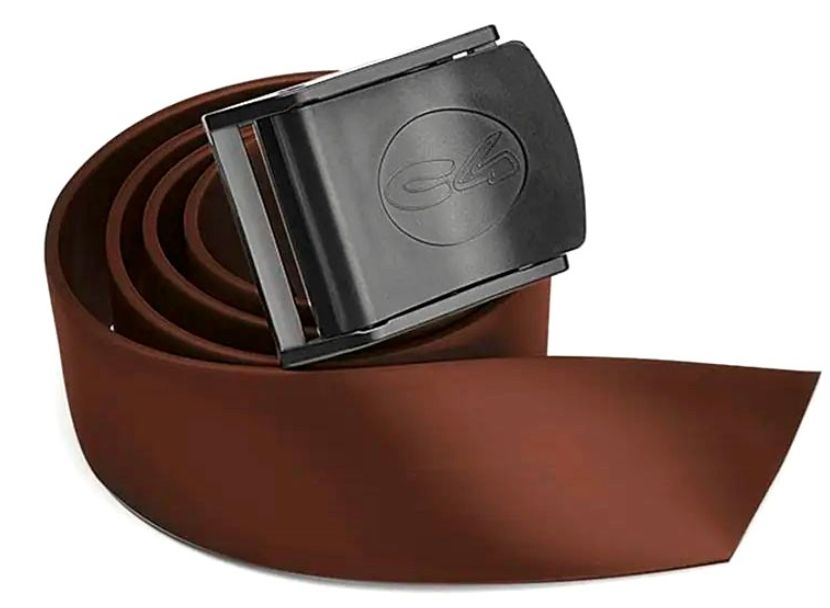 Изображение Пояс вантажний силіконовий коричневий C4 PLASTIC STANDARD BUCKLE, 140 см, пряжка пластик. швидкознімн.