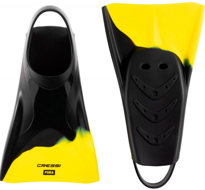 Изображение Ласти Cressi PURA, тренувальні, black/yellow