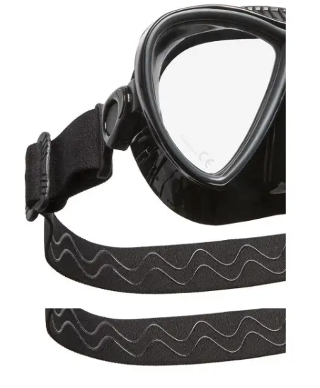 Изображение Маска Scubapro SYNERGY Twin з єластичним ремінцем чорна