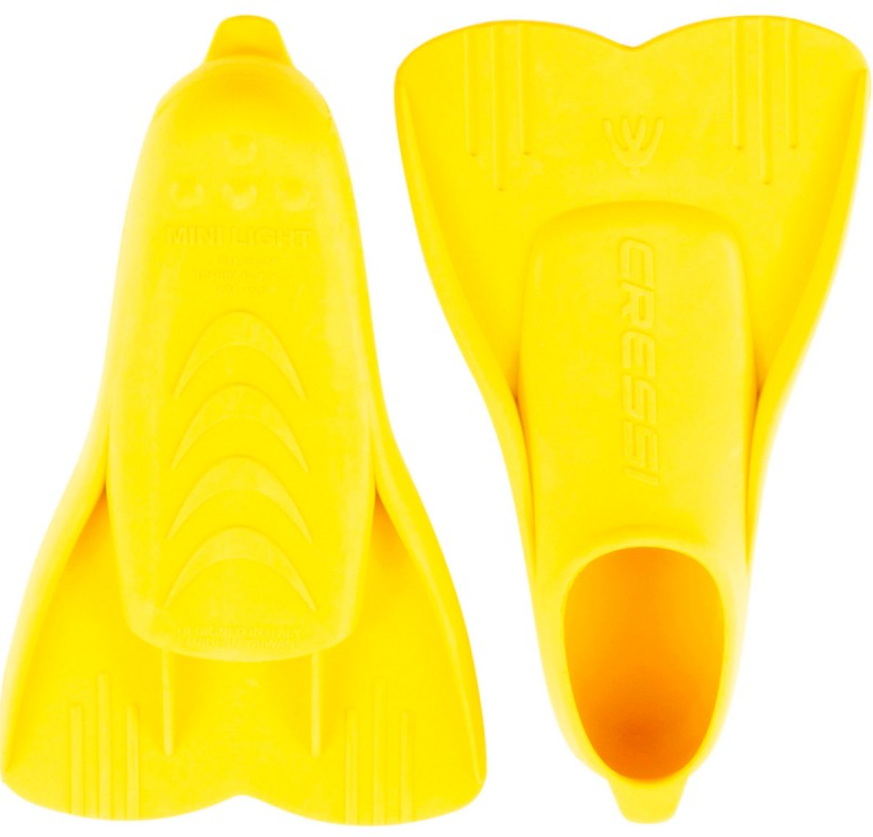 Изображение Ласти Cressi MINI LIGHT, дитячі, жовті