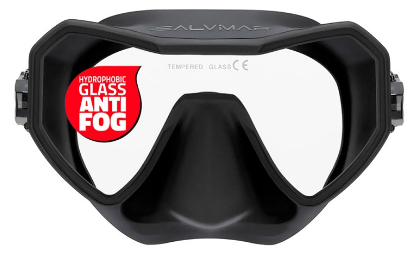 Изображение Маска Salvimar NEO, антифог лінзи, black