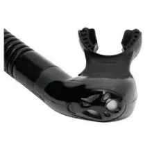 Изображение Трубка Tusa HYPERDRY ELITE 2 чорна