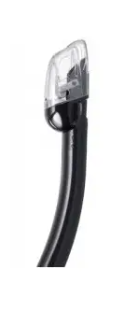 Изображение Трубка Tusa HYPERDRY ELITE 2 чорна