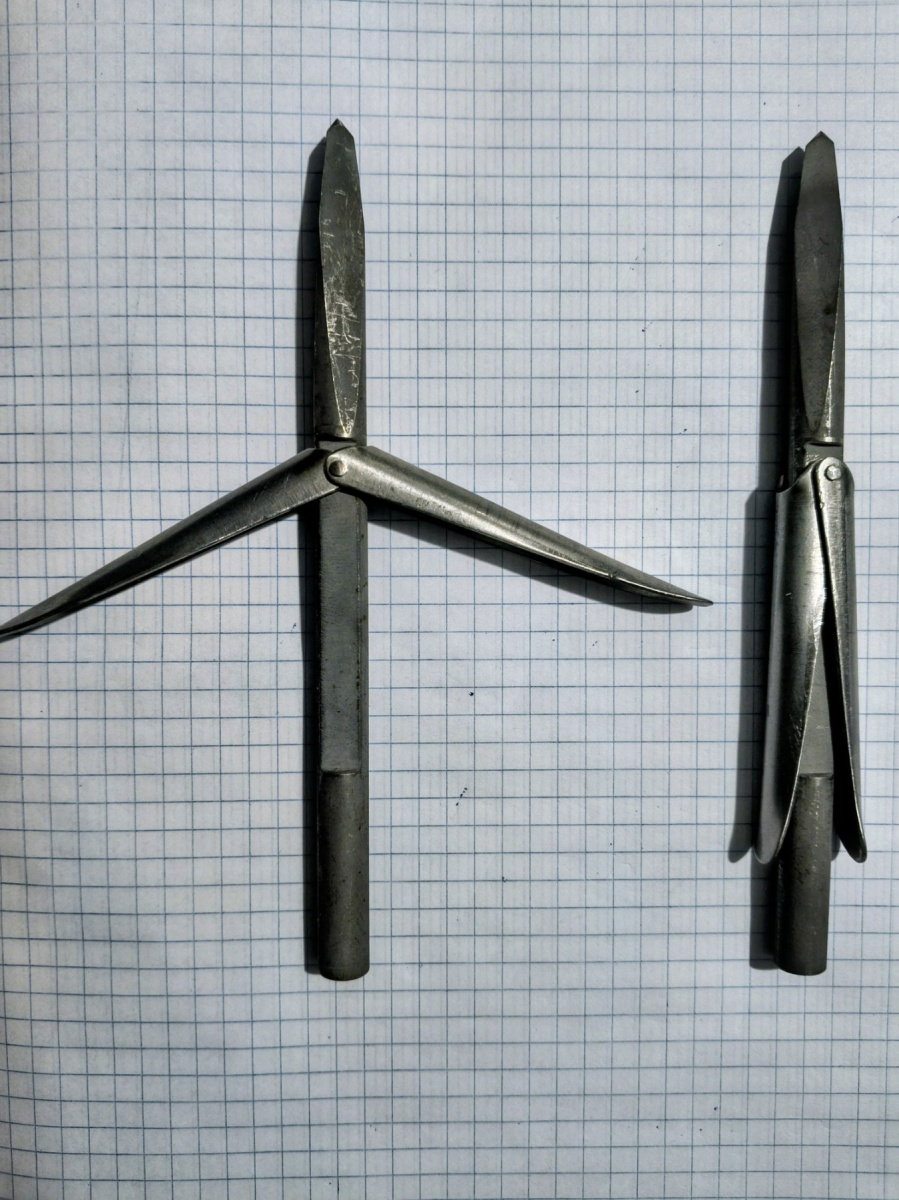 Изображение Накінечник 3-х гранний 2 прапорця подовженний