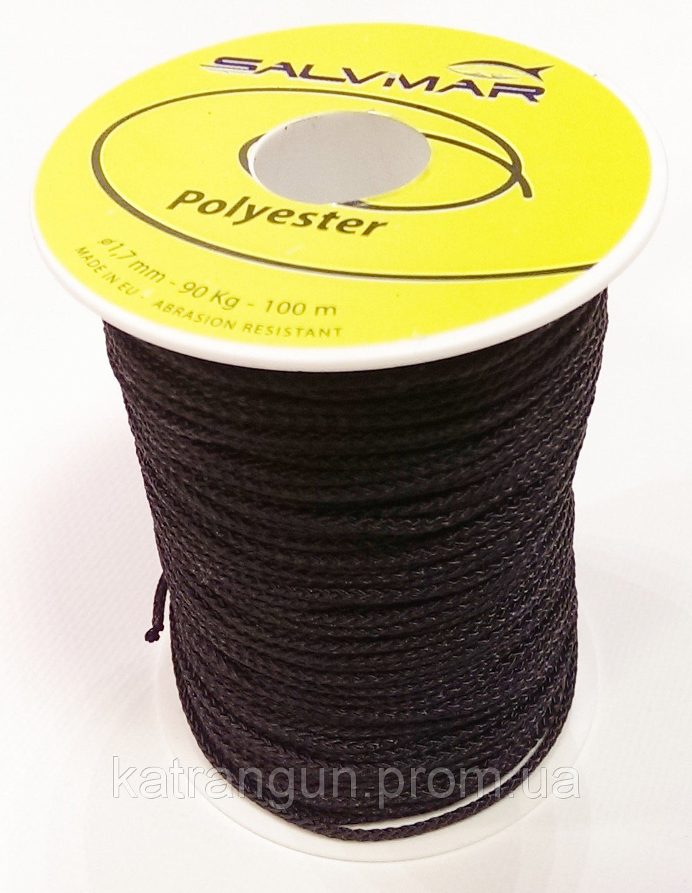 Линь Salvimar Polyester • Диаметр 1.7 мм • Цвет чёрно-зелёный