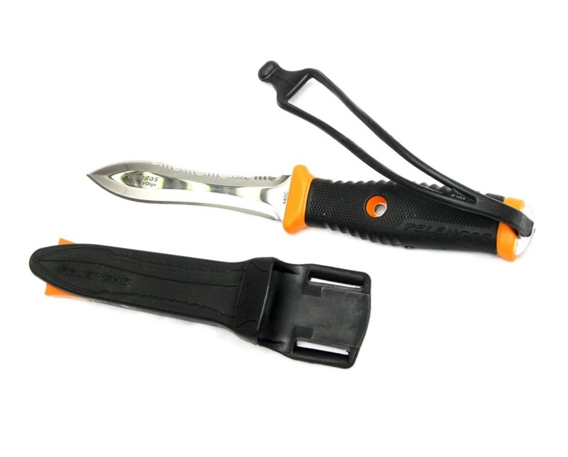 Изображение Ніж Pelengas Volga black серрейтор-плейн