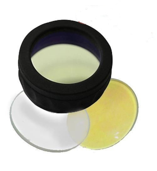 Комплект светофильтра Ferei для W160/W163 (резиновая бленда+жёлтый и молочный светофильтры)