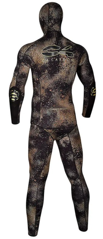 картинка Гідрокостюм C4 CAMOSKIN MED, чоловічий, куртка+штани, 5 мм от магазина Абордаж