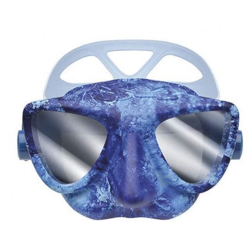 Маска С4 PLASMA mask ocean camo blu mirrored lenses (зеркальные стекла)