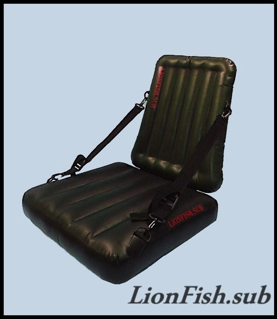Кресло с регулировкой наклона спинки LionFish.sub • Цвет красный, зелёный