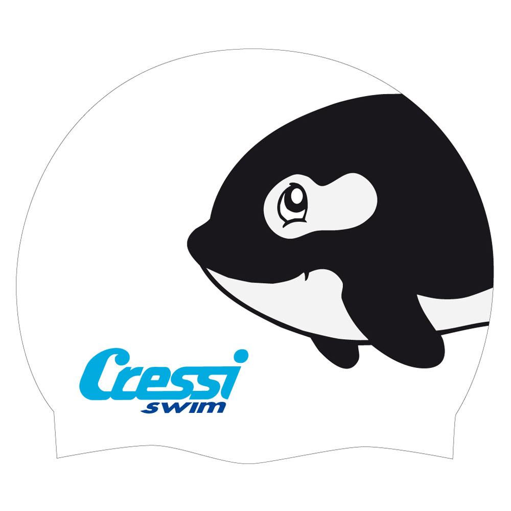 картинка Шапочка детская для бассейна Cressi Cap Junior Fantasy от магазина Абордаж